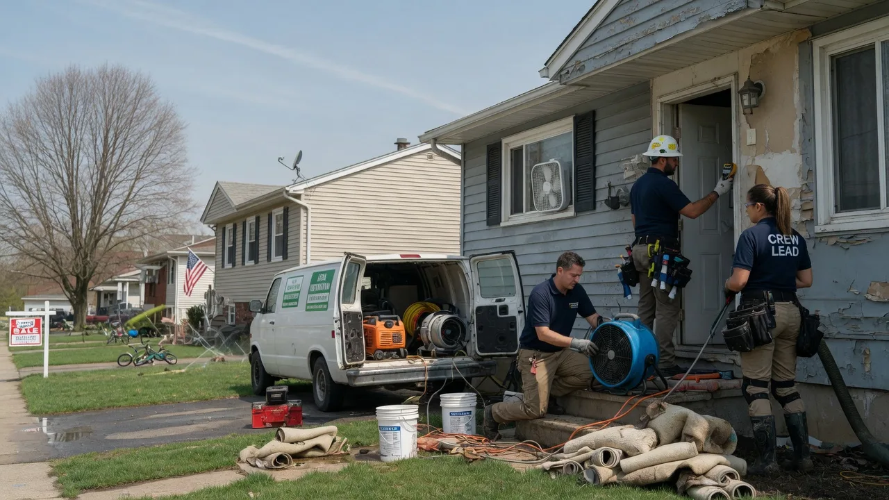 Flood Cleanup in Pennsylvania near me